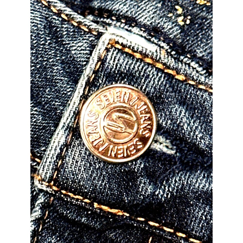 Seven7 Weekend Slim Fit Jean Flattering Straight Leg Super Stretch Denim Size 4 - Picture 4 of 14